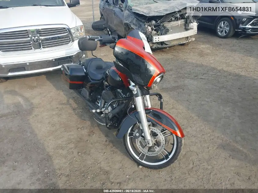2015 Harley-Davidson Flhxs Street Glide Special VIN: 1HD1KRM1XFB654831 Lot: 42506861