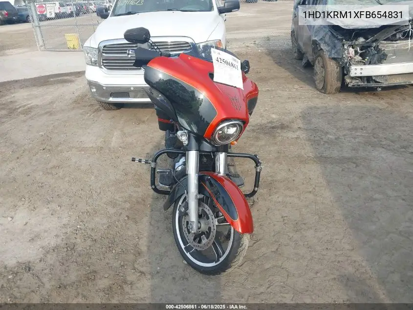 2015 Harley-Davidson Flhxs Street Glide Special VIN: 1HD1KRM1XFB654831 Lot: 42506861
