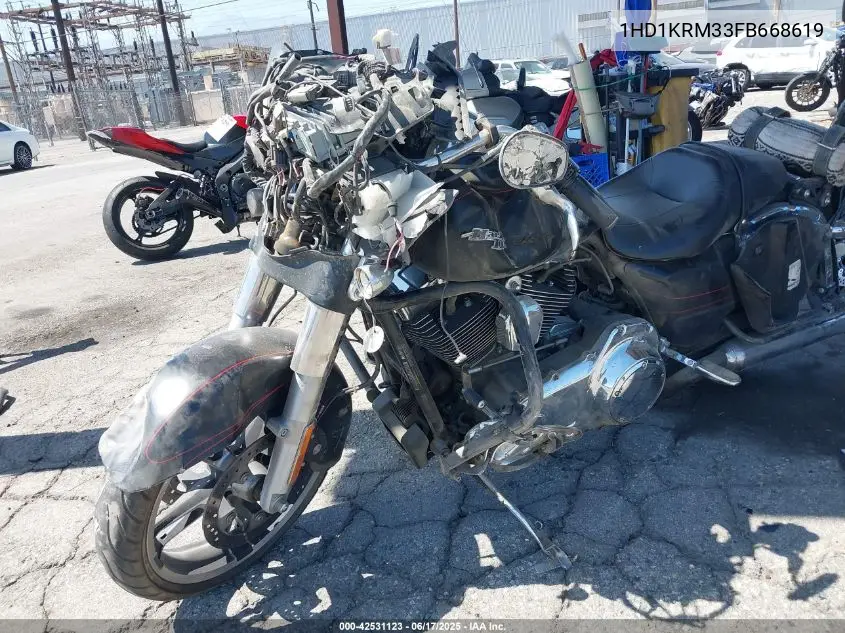 2015 Harley-Davidson Flhxs Street Glide Special VIN: 1HD1KRM33FB668619 Lot: 42531123