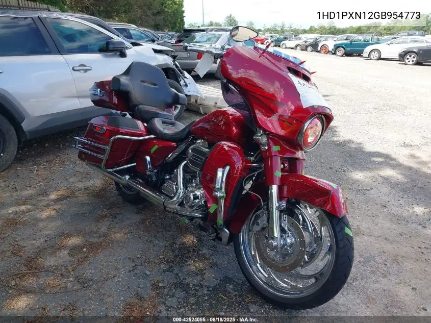 2016 Harley-Davidson Flhxse Cvo Street Glide VIN: 1HD1PXN12GB954773 Lot: 42524055