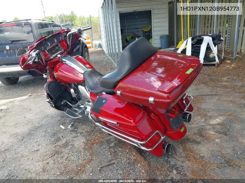2016 Harley-Davidson Flhxse Cvo Street Glide VIN: 1HD1PXN12GB954773 Lot: 42524055