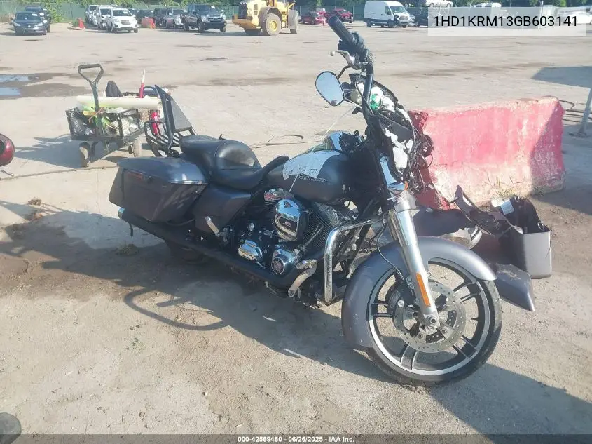 2016 Harley-Davidson Flhxs Street Glide Special VIN: 1HD1KRM13GB603141 Lot: 42569460
