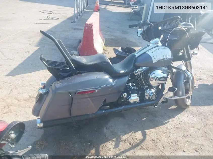 2016 Harley-Davidson Flhxs Street Glide Special VIN: 1HD1KRM13GB603141 Lot: 42569460