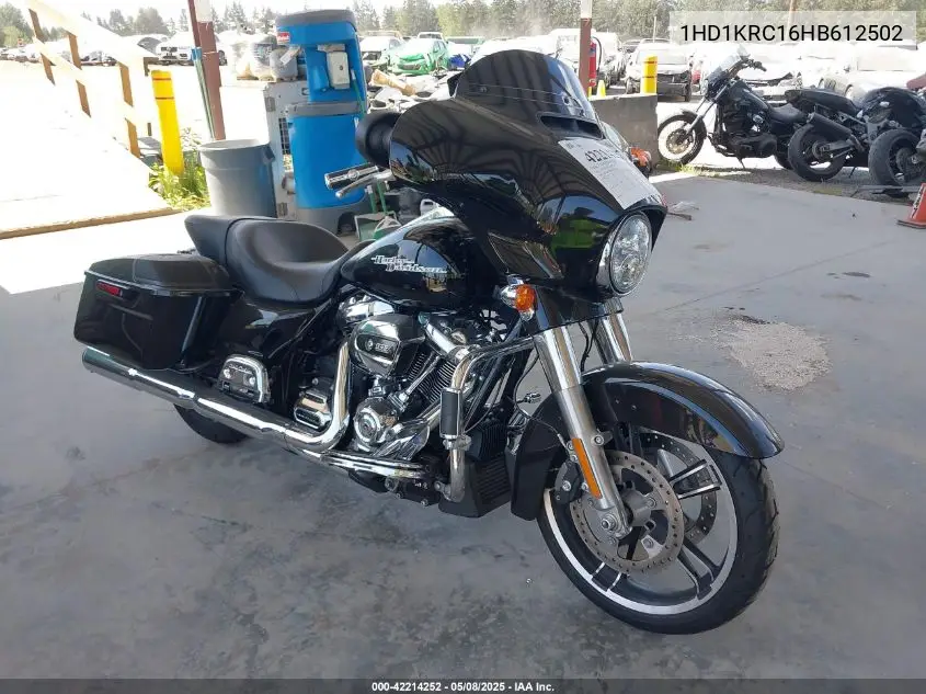 2017 Harley-Davidson Flhxs Street Glide Special VIN: 1HD1KRC16HB612502 Lot: 42214252