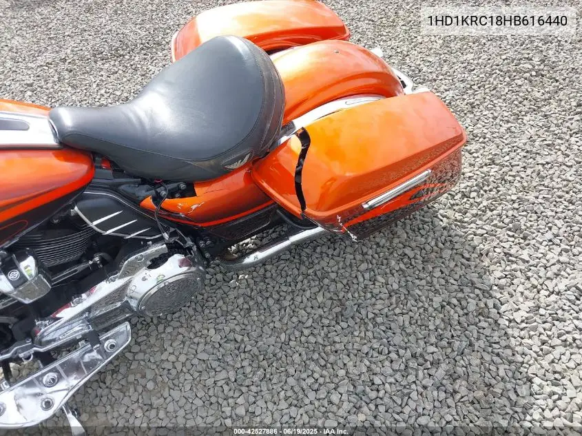 2017 Harley-Davidson Flhxs Street Glide Special VIN: 1HD1KRC18HB616440 Lot: 42527886