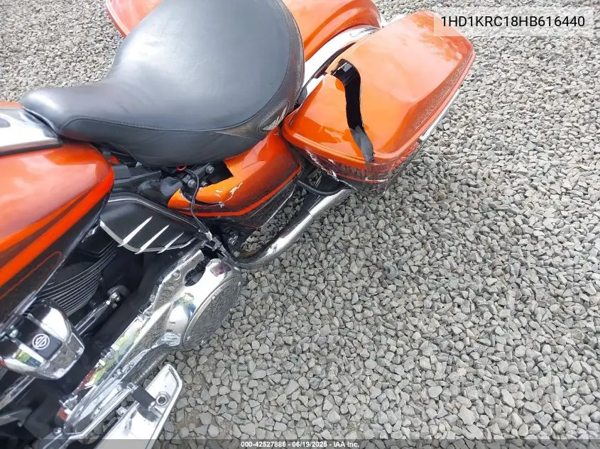 2017 Harley-Davidson Flhxs Street Glide Special VIN: 1HD1KRC18HB616440 Lot: 42527886