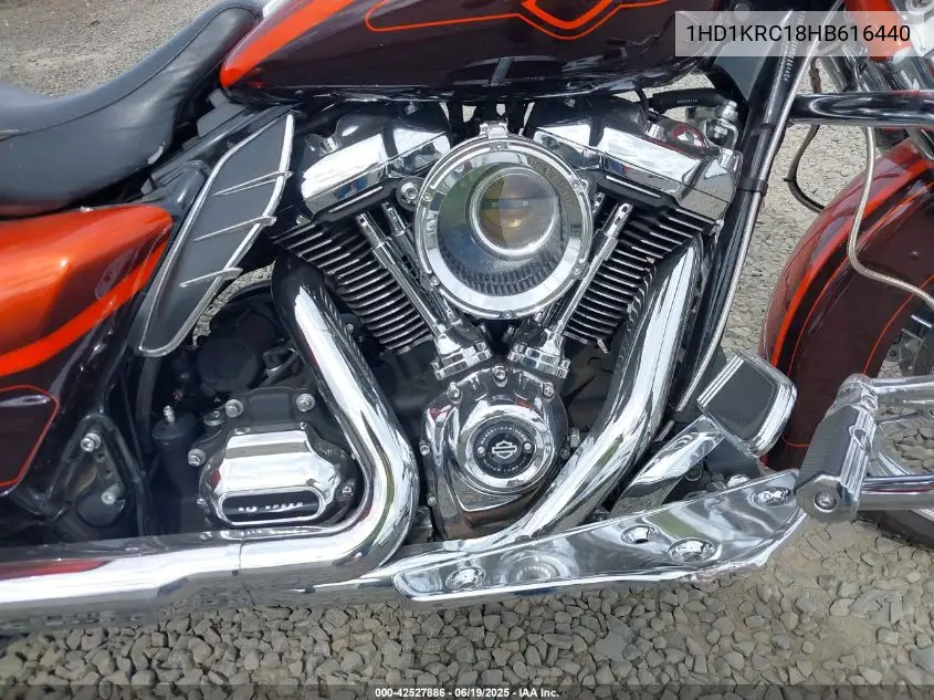 2017 Harley-Davidson Flhxs Street Glide Special VIN: 1HD1KRC18HB616440 Lot: 42527886