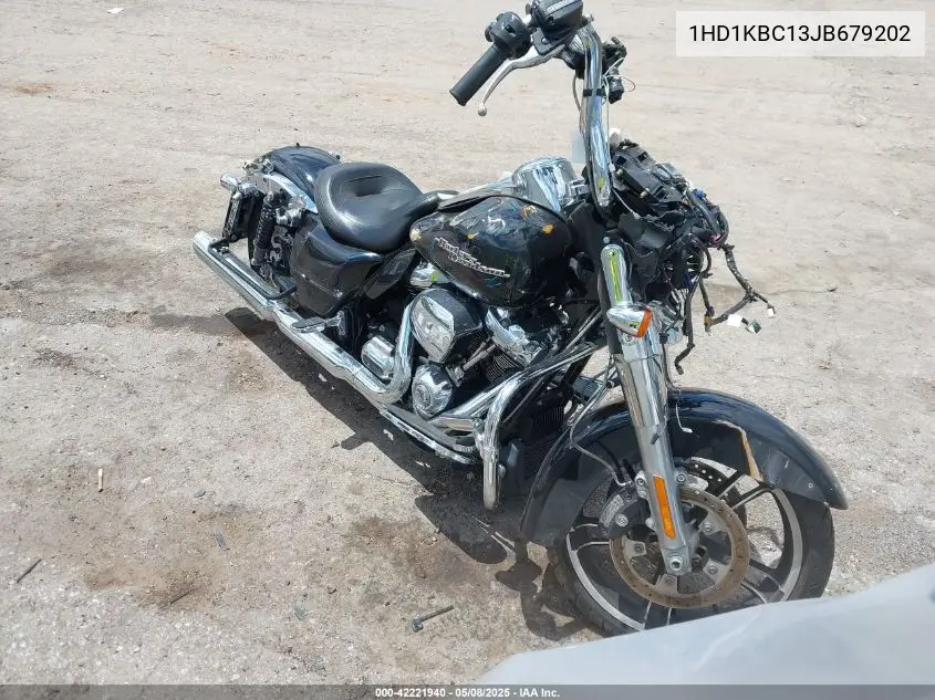 2018 Harley-Davidson Flhx Street Glide VIN: 1HD1KBC13JB679202 Lot: 42221940