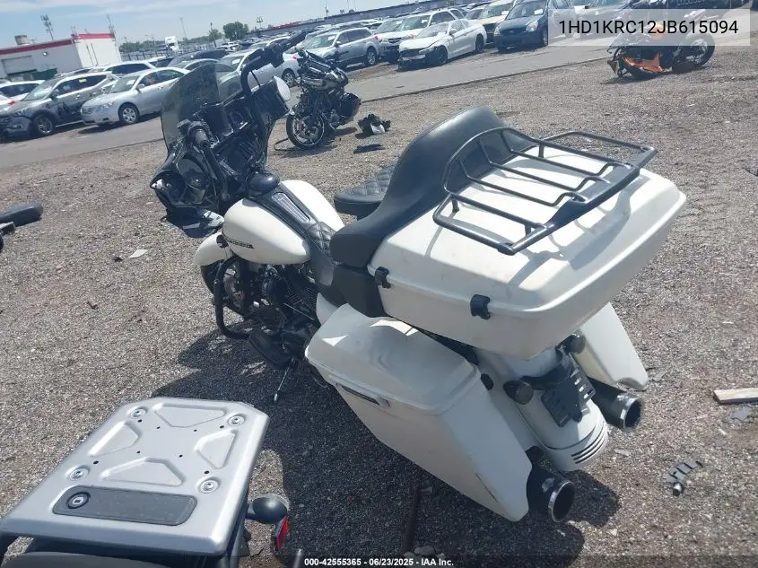 2018 Harley-Davidson Flhxs Street Glide Special VIN: 1HD1KRC12JB615094 Lot: 42555365