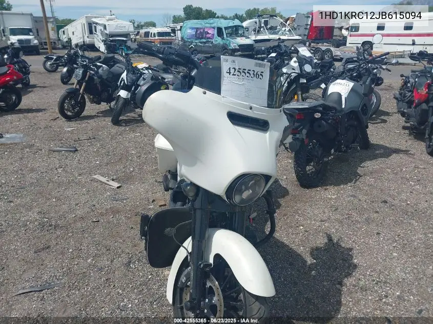 2018 Harley-Davidson Flhxs Street Glide Special VIN: 1HD1KRC12JB615094 Lot: 42555365