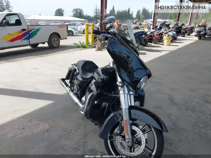 2019 Harley-Davidson Flhx VIN: 1HD1KBC1XKB658994 Lot: 42211025