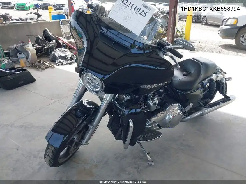 2019 Harley-Davidson Flhx VIN: 1HD1KBC1XKB658994 Lot: 42211025