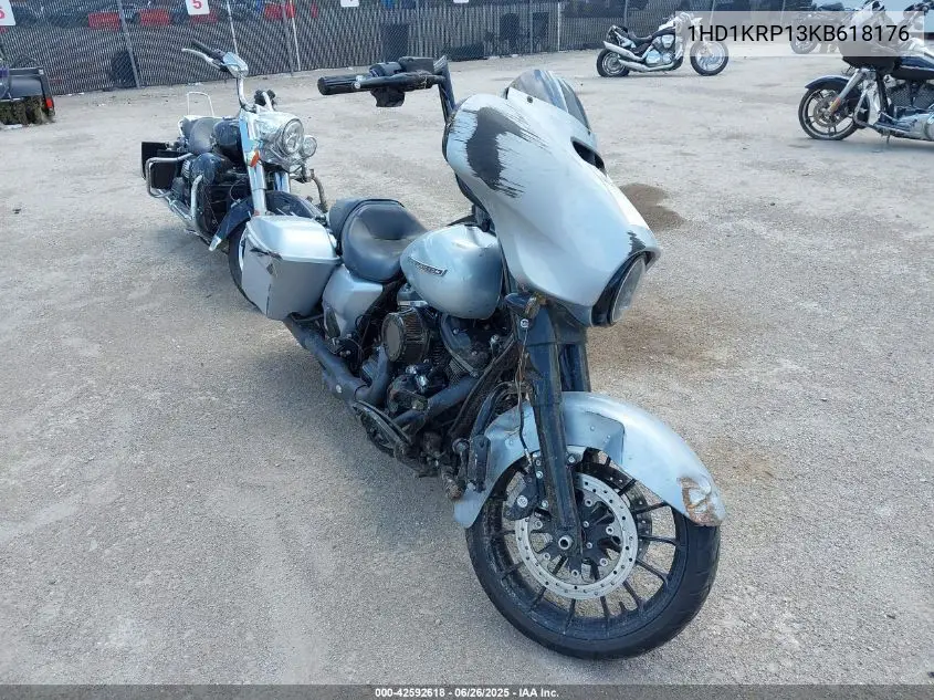 2019 Harley-Davidson Flhxs VIN: 1HD1KRP13KB618176 Lot: 42592618