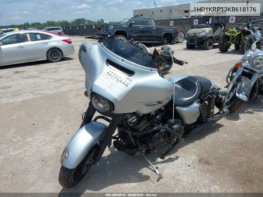 2019 Harley-Davidson Flhxs VIN: 1HD1KRP13KB618176 Lot: 42592618