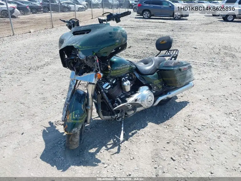 2019 Harley-Davidson Flhx VIN: 1HD1KBC14KB626896 Lot: 42594857