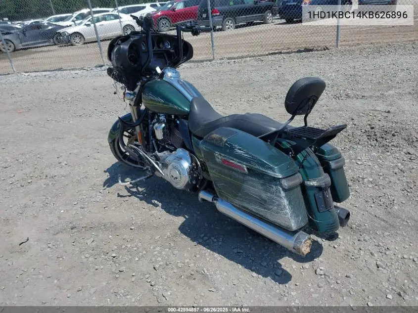 2019 Harley-Davidson Flhx VIN: 1HD1KBC14KB626896 Lot: 42594857