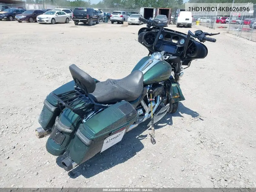 2019 Harley-Davidson Flhx VIN: 1HD1KBC14KB626896 Lot: 42594857