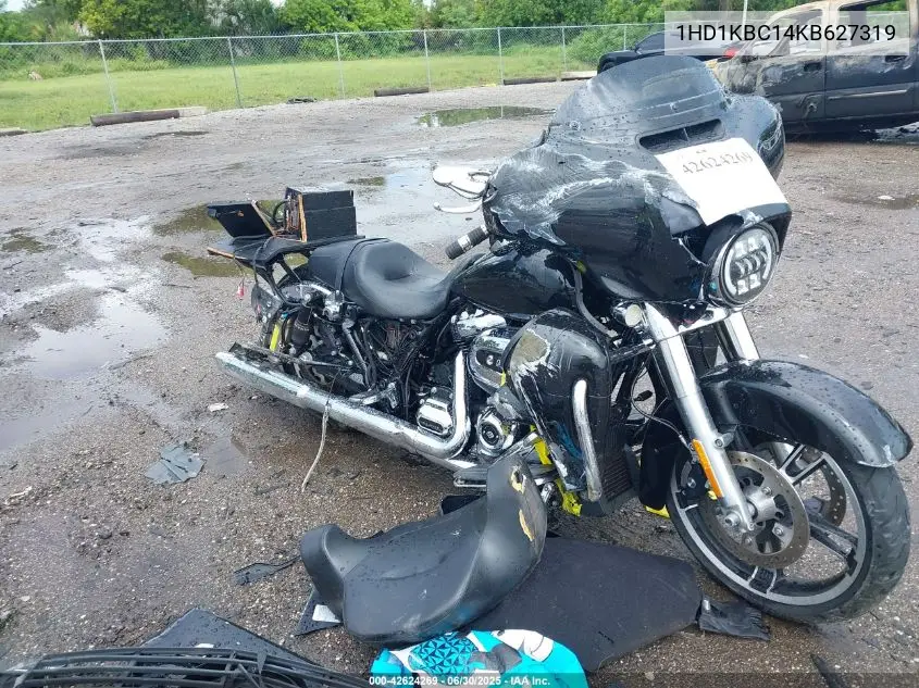 2019 Harley-Davidson Flhx VIN: 1HD1KBC14KB627319 Lot: 42624269