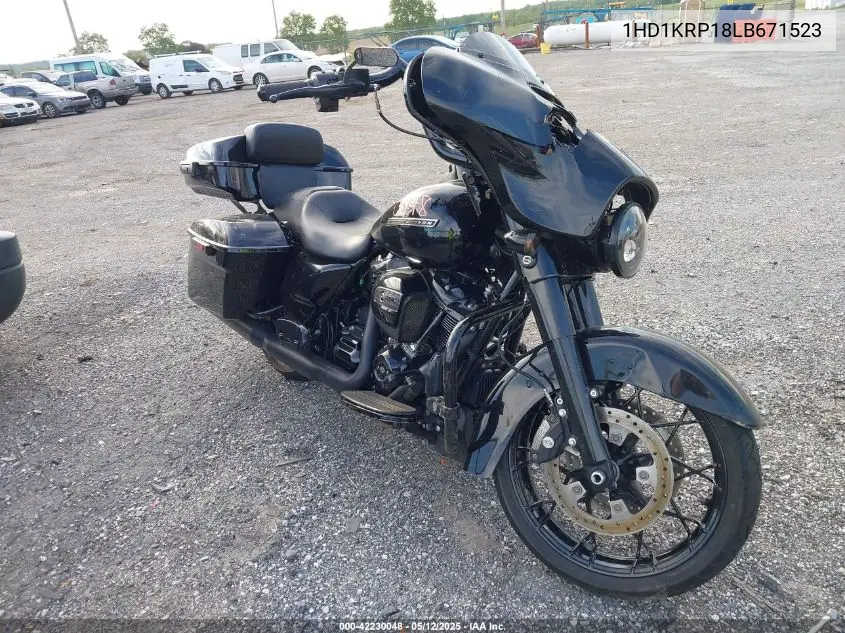 2020 Harley-Davidson Flhxs VIN: 1HD1KRP18LB671523 Lot: 42230048
