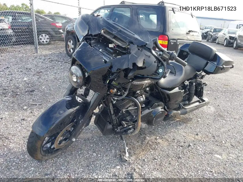 2020 Harley-Davidson Flhxs VIN: 1HD1KRP18LB671523 Lot: 42230048