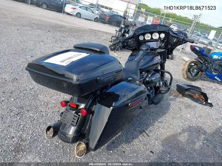 2020 Harley-Davidson Flhxs VIN: 1HD1KRP18LB671523 Lot: 42230048