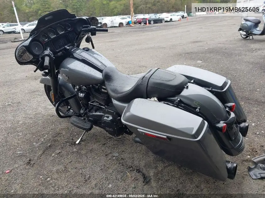 2021 Harley-Davidson Flhxs VIN: 1HD1KRP19MB625605 Lot: 42149835