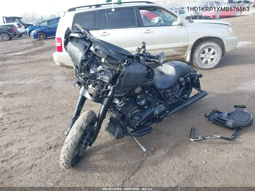 2021 Harley-Davidson Flhxs VIN: 1HD1KRP1XMB676563 Lot: 42193208