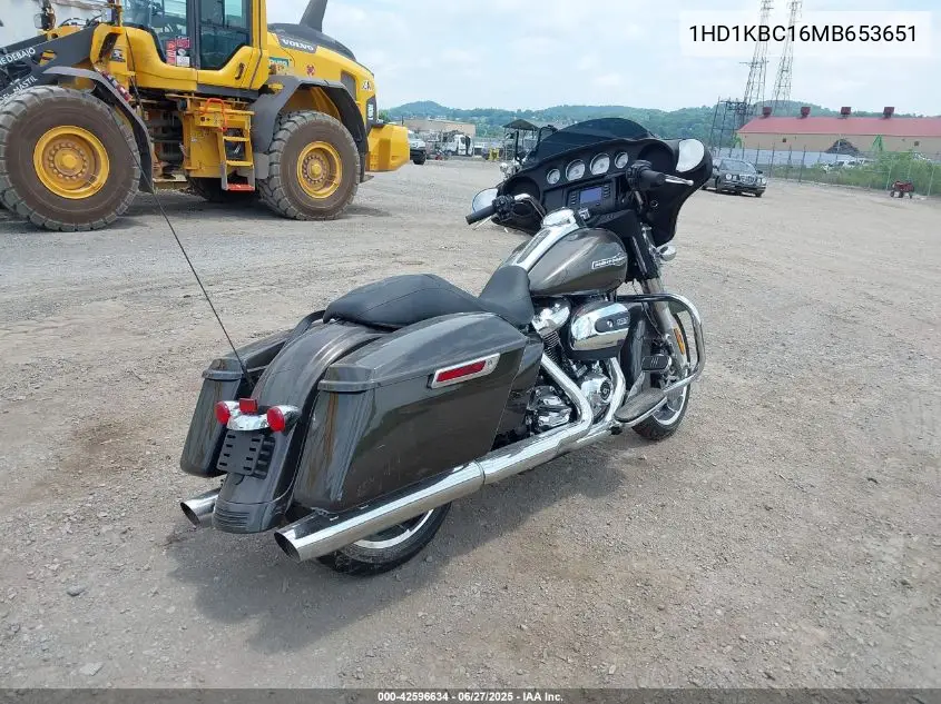 2021 Harley-Davidson Flhx VIN: 1HD1KBC16MB653651 Lot: 42596634