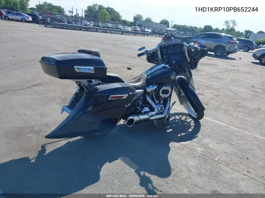 2023 Harley-Davidson Flhxs VIN: 1HD1KRP10PB652244 Lot: 42215632
