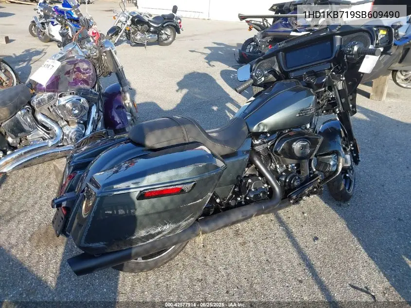 2025 Harley-Davidson Flhx VIN: 1HD1KB719SB609490 Lot: 42577914