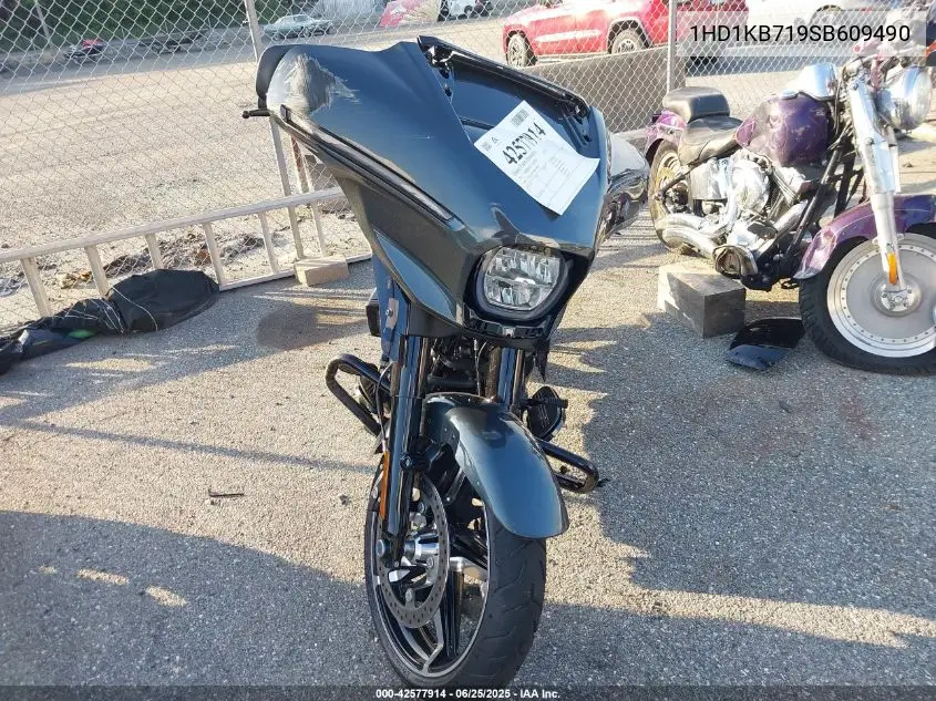 2025 Harley-Davidson Flhx VIN: 1HD1KB719SB609490 Lot: 42577914