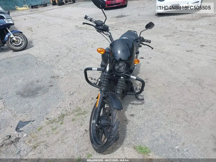 2015 Harley-Davidson Xg750 VIN: 1HD4NBB18FC505505 Lot: 42583305