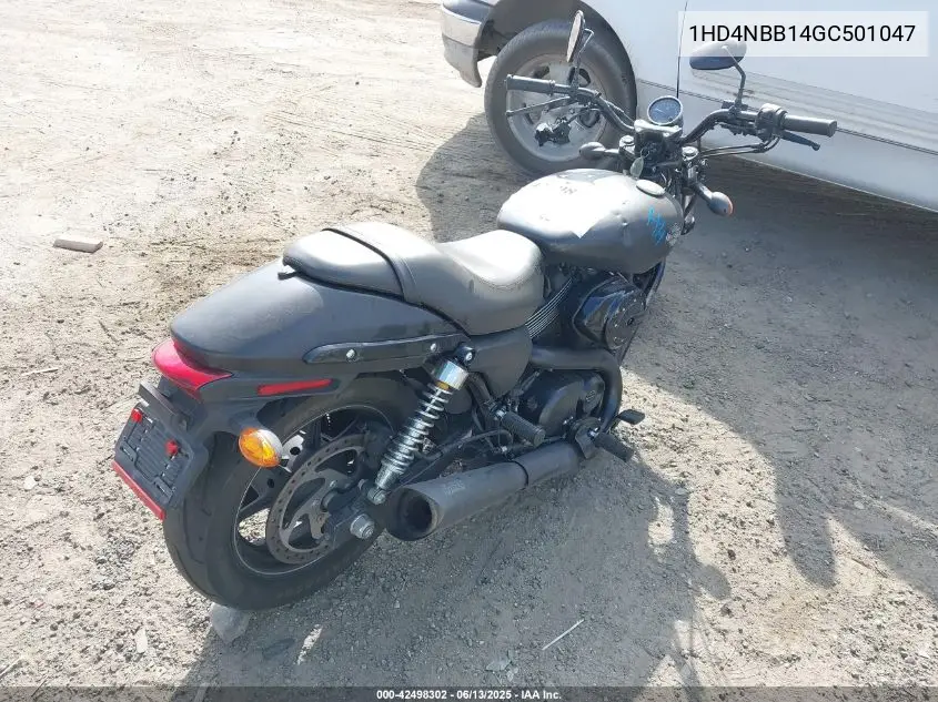 2016 Harley-Davidson Xg750 VIN: 1HD4NBB14GC501047 Lot: 42498302
