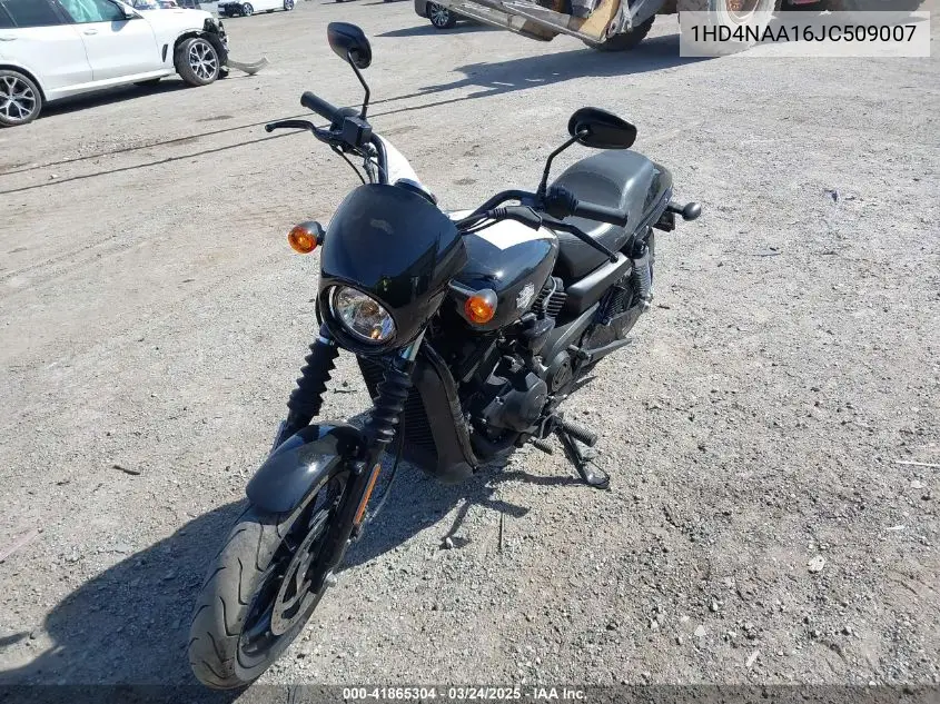 2018 Harley-Davidson Xg500 VIN: 1HD4NAA16JC509007 Lot: 41865304