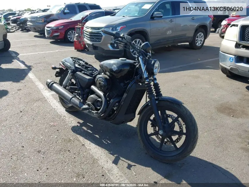 2019 Harley-Davidson Xg500 VIN: 1HD4NAA13KC506020 Lot: 42536781