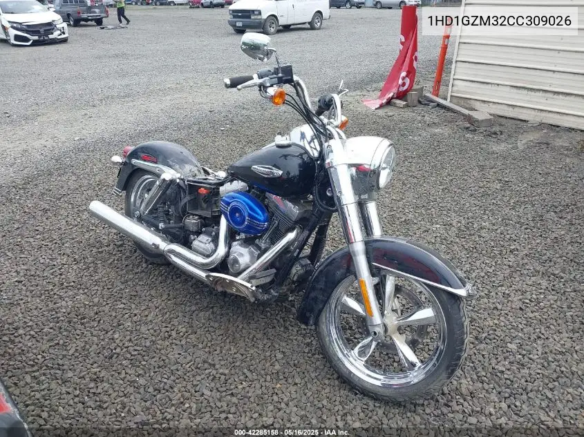 2012 Harley-Davidson Fld Switchback VIN: 1HD1GZM32CC309026 Lot: 42285158