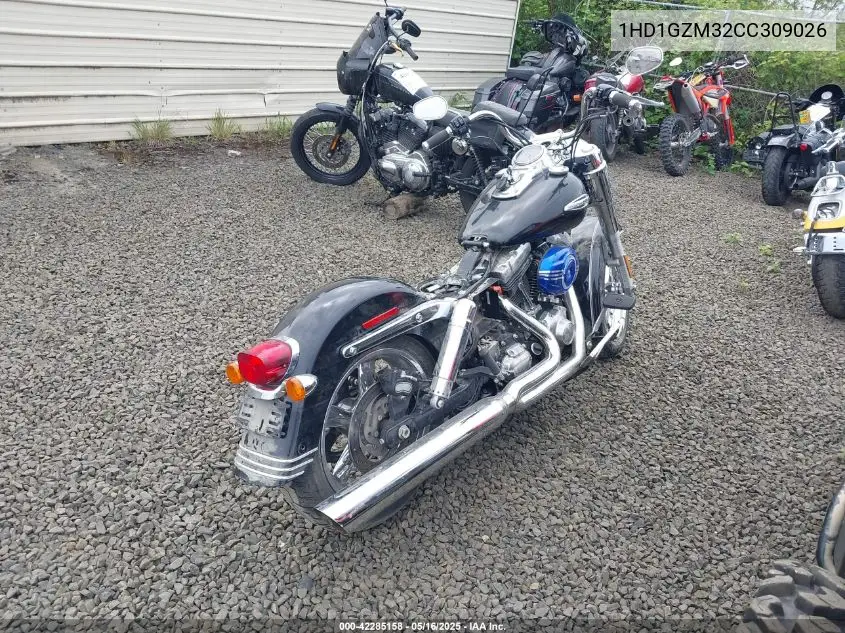 2012 Harley-Davidson Fld Switchback VIN: 1HD1GZM32CC309026 Lot: 42285158