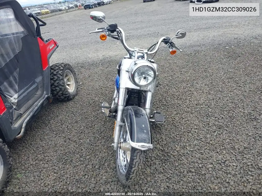 2012 Harley-Davidson Fld Switchback VIN: 1HD1GZM32CC309026 Lot: 42285158