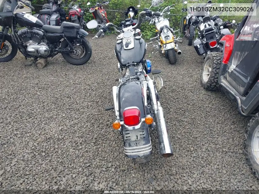 2012 Harley-Davidson Fld Switchback VIN: 1HD1GZM32CC309026 Lot: 42285158