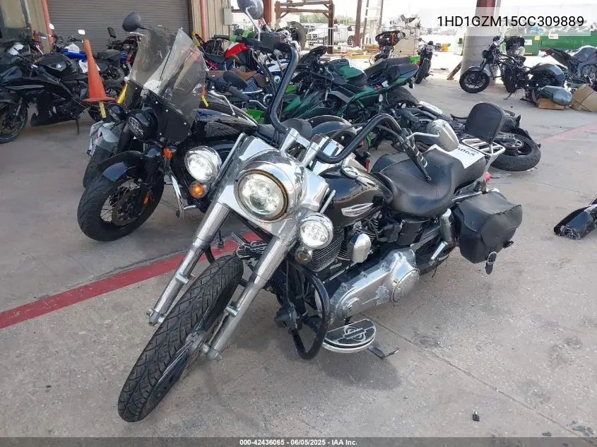 2012 Harley-Davidson Fld Switchback VIN: 1HD1GZM15CC309889 Lot: 42436065