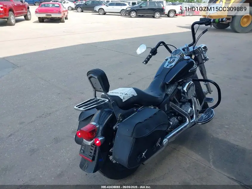 2012 Harley-Davidson Fld Switchback VIN: 1HD1GZM15CC309889 Lot: 42436065