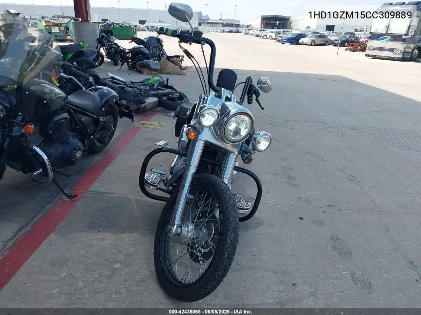 2012 Harley-Davidson Fld Switchback VIN: 1HD1GZM15CC309889 Lot: 42436065