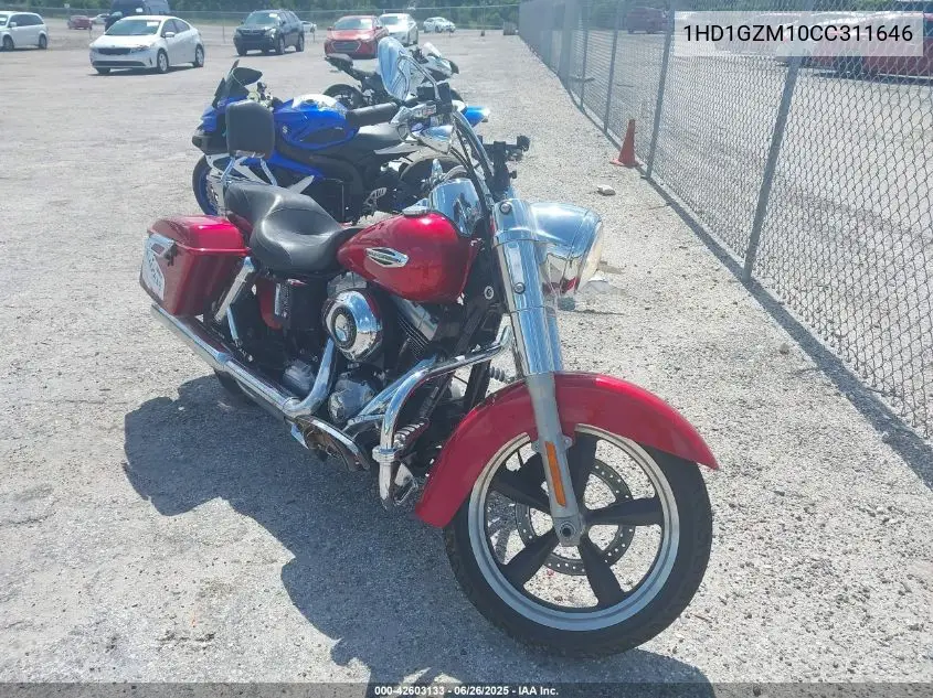 2012 Harley-Davidson Fld Switchback VIN: 1HD1GZM10CC311646 Lot: 42603133