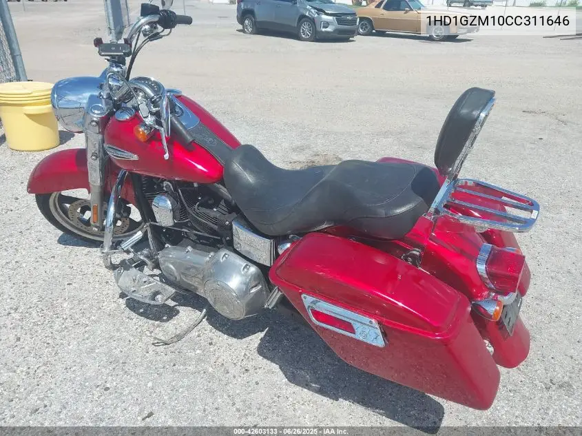 2012 Harley-Davidson Fld Switchback VIN: 1HD1GZM10CC311646 Lot: 42603133