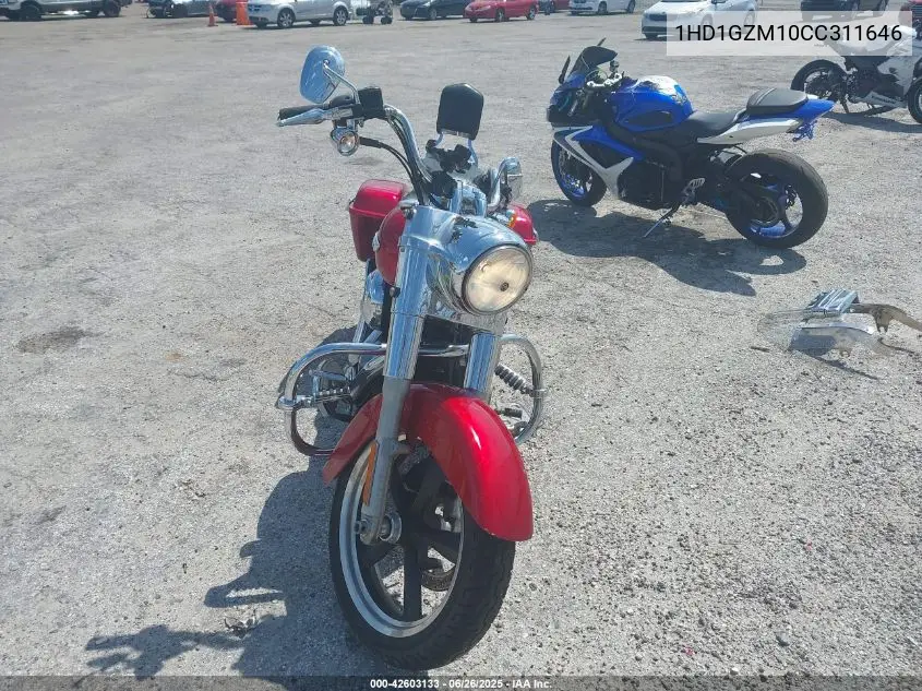 2012 Harley-Davidson Fld Switchback VIN: 1HD1GZM10CC311646 Lot: 42603133