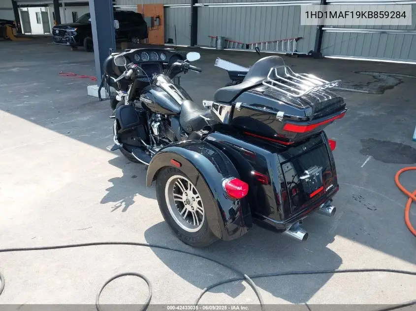 2019 Harley-Davidson Flhtcutg VIN: 1HD1MAF19KB859284 Lot: 42433035