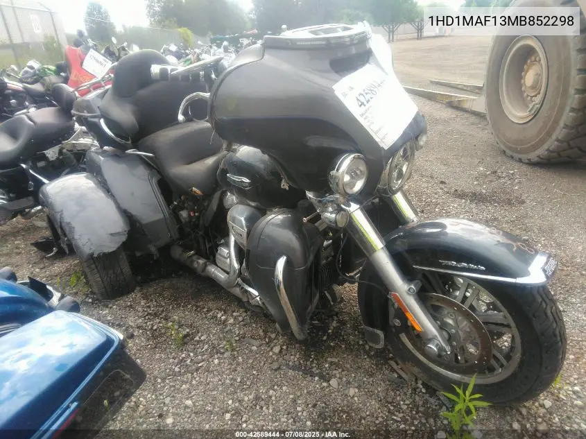 2021 Harley-Davidson Flhtcutg VIN: 1HD1MAF13MB852298 Lot: 42589444