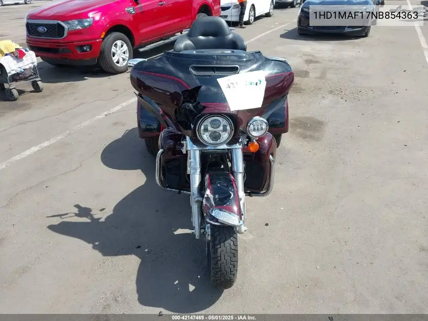 2022 Harley-Davidson Flhtcutg VIN: 1HD1MAF17NB854363 Lot: 42147469