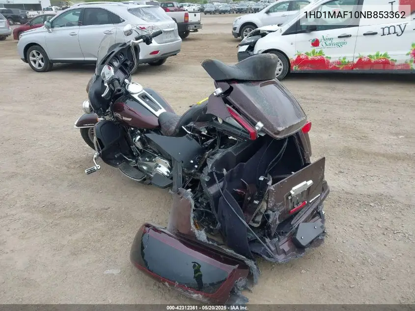 2022 Harley-Davidson Flhtcutg VIN: 1HD1MAF10NB853362 Lot: 42312361