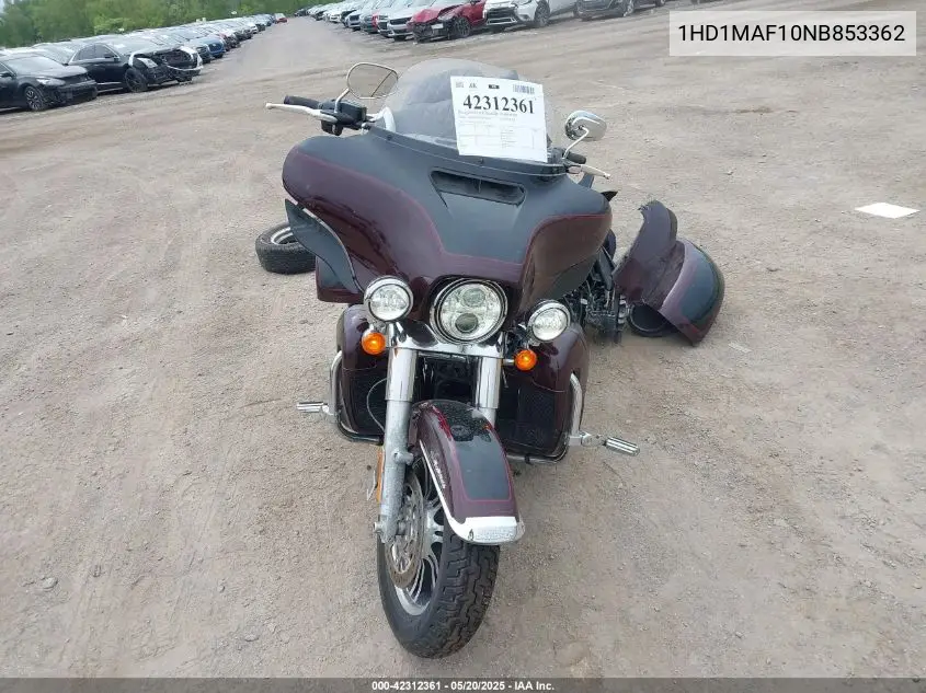 2022 Harley-Davidson Flhtcutg VIN: 1HD1MAF10NB853362 Lot: 42312361